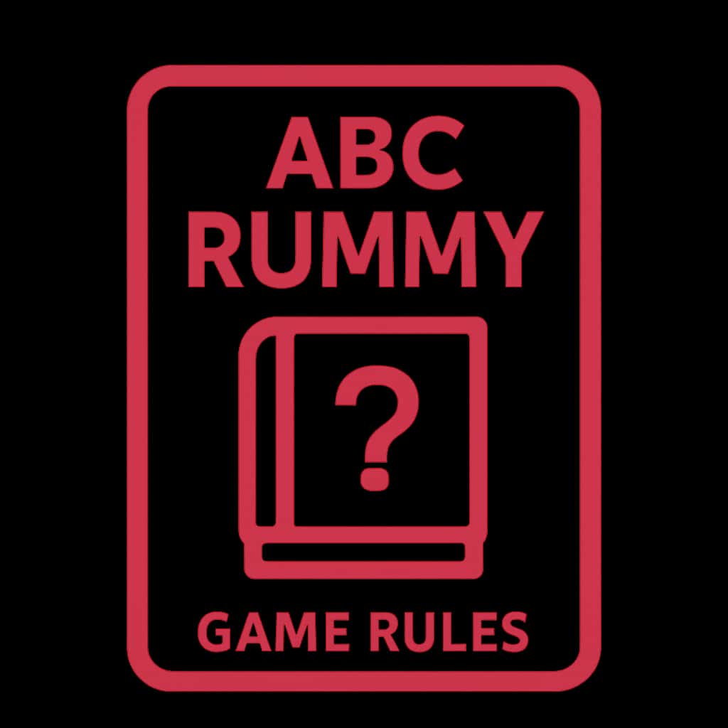 Icon representing the game rules for ABC Rummy.