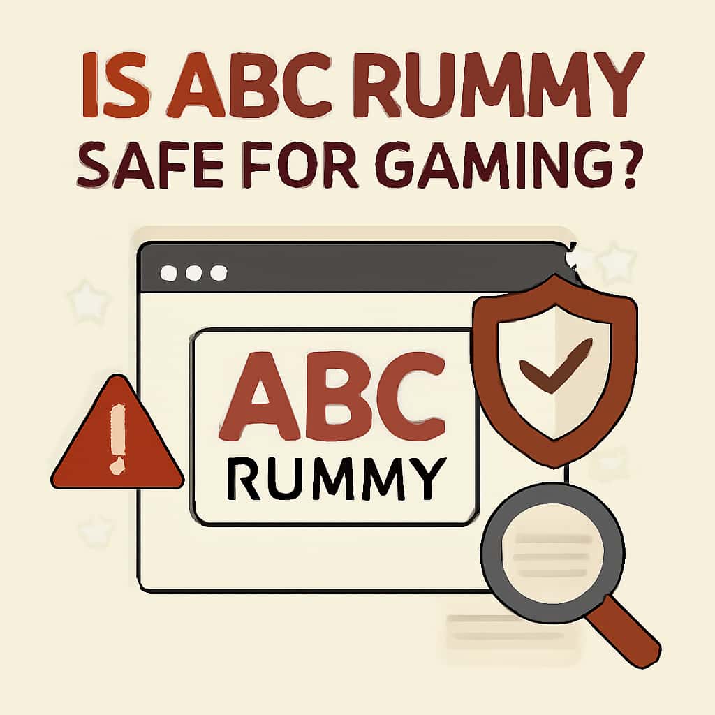 Illustration explaining safety features of ABC Rummy.