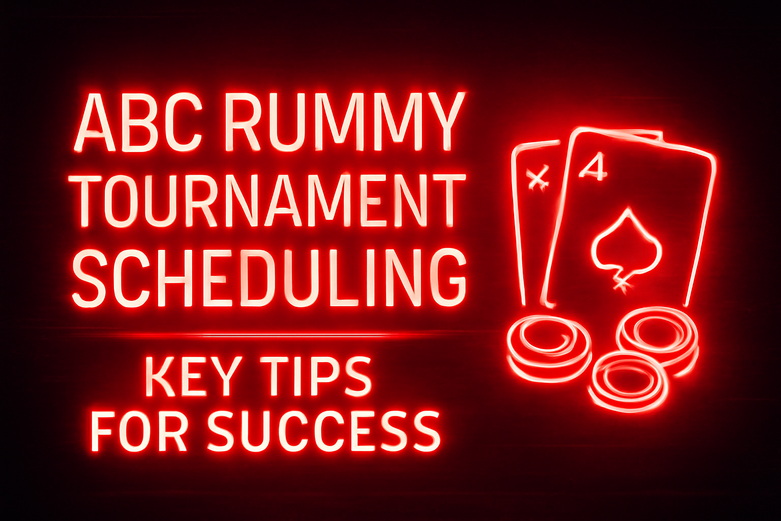 Informational scene depicting User Guidelines for ABC Rummy.