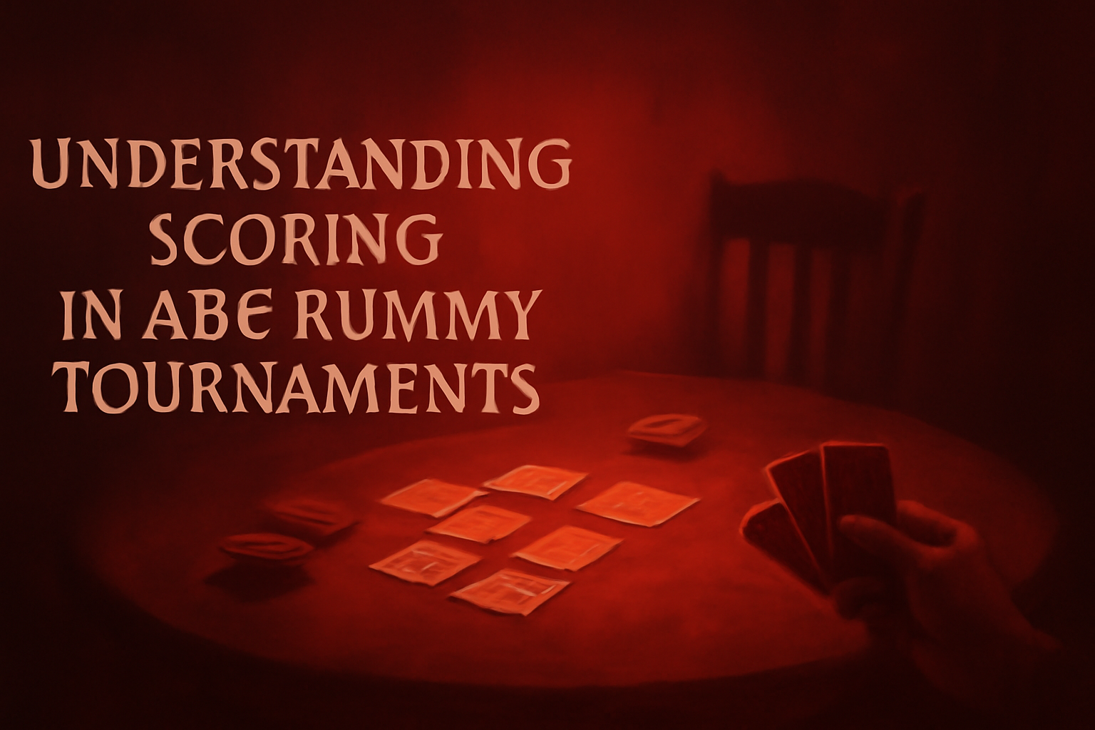 An informative scene displaying ABC Rummy Guides.