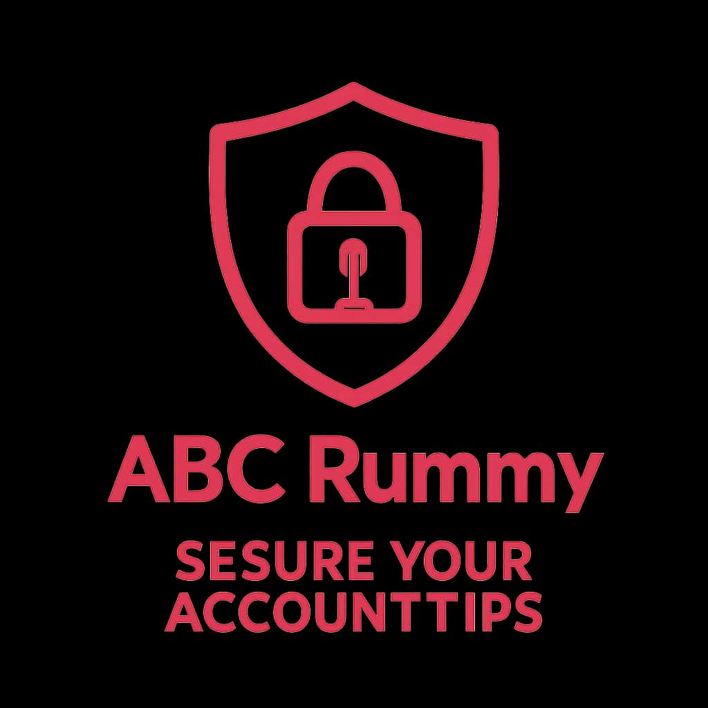 An icon representing secure account practices for ABC Rummy.